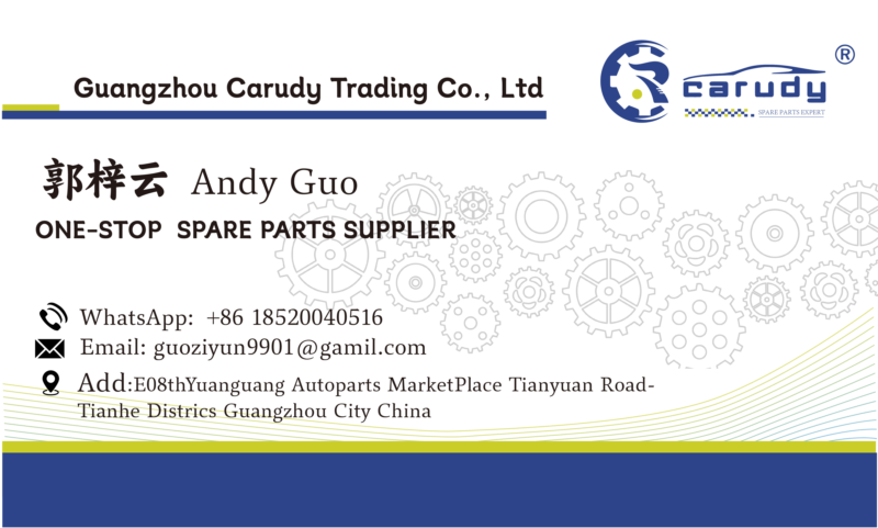guangzhou carudy trading co., ltd Andy